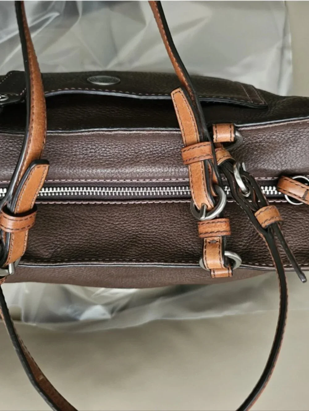 Coach VINTAGE Chelsea Pebbled Leather Tote
